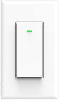 Smart Switch WiFi Wall Light Switch, Compatible with Alexa Google Home
