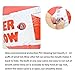 Eioflia Dive Buoy Surface Marker Diving Signals Flag Inflatable Ball PVC Safety Sign Diver Below Red,Boating Accessory