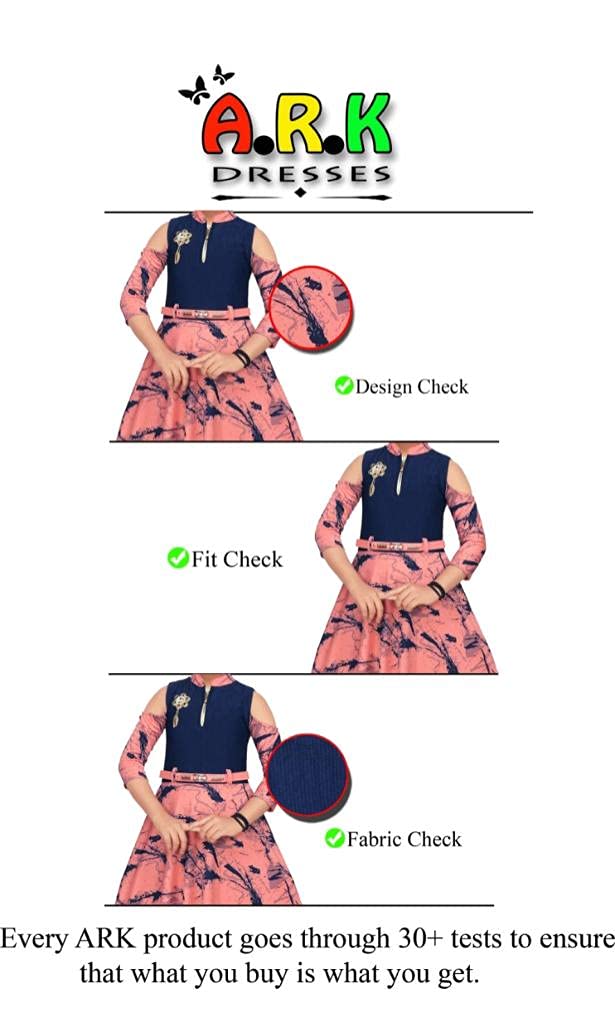 ARK DRESSES Girl's A-Line Maxi Gown Dress - 7278_Coral Years offers donot miss