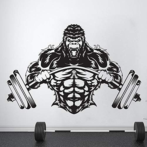 Stickers muraux gym autocollant grand format pour vaincre le manque de motivation