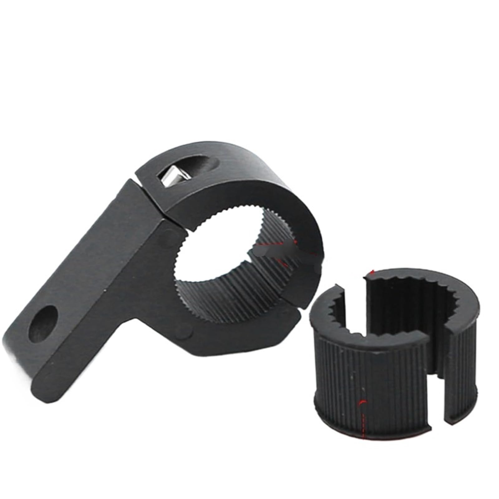 Headlight Repair Kit Bracket Universal Motorcycle Headlight Clamps Brackets Tube Clamp Kit for ATV Work Light Bar Mount