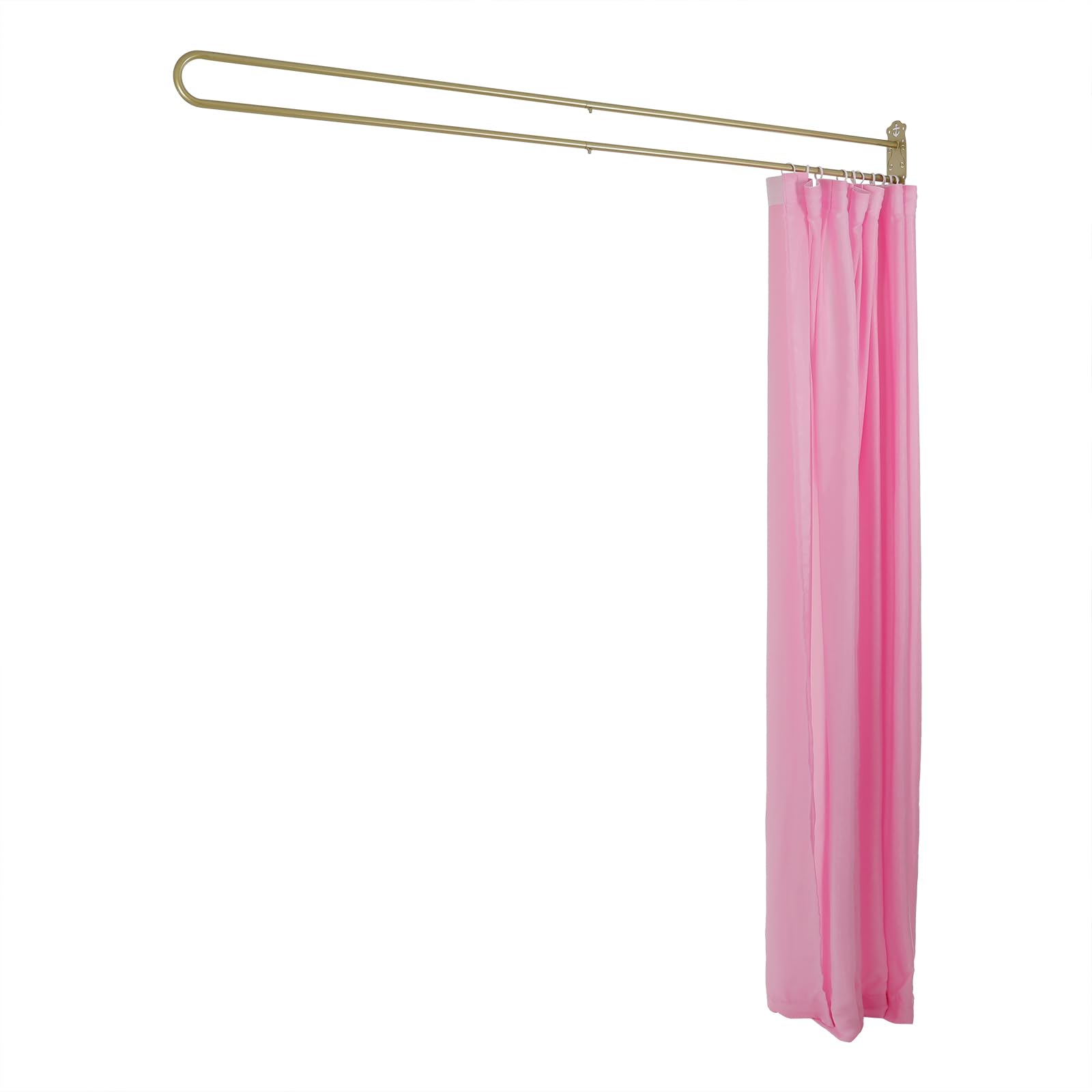 Akynjtbca Privacy Partition Curtain, Privacy Protection Partition, U-Shape Room Divider