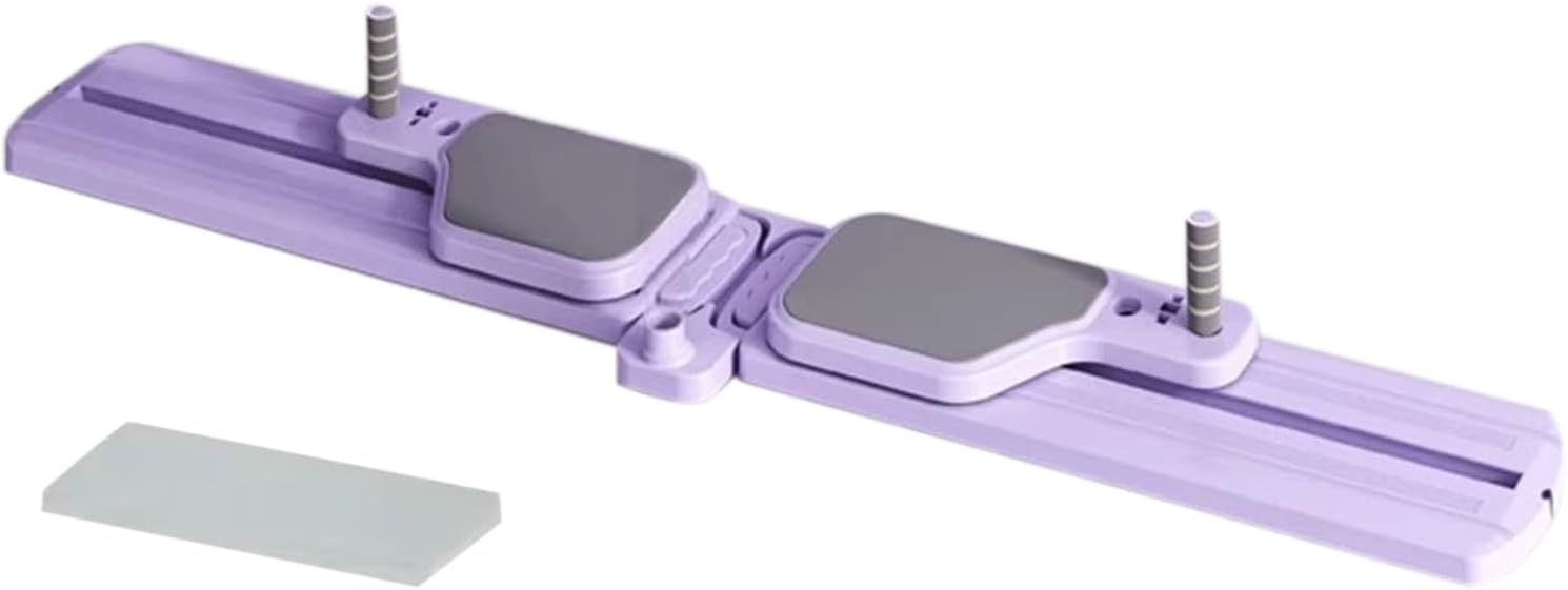 Ski Machine Exercise Equipment, Split Pelvic Floor Muscle Trainer, Leg Strengthening and Body Shaping Fitness Tool for Home Cardio Yoga Pilates Rehabilitation and Full Body Workouts 150x15x14cm