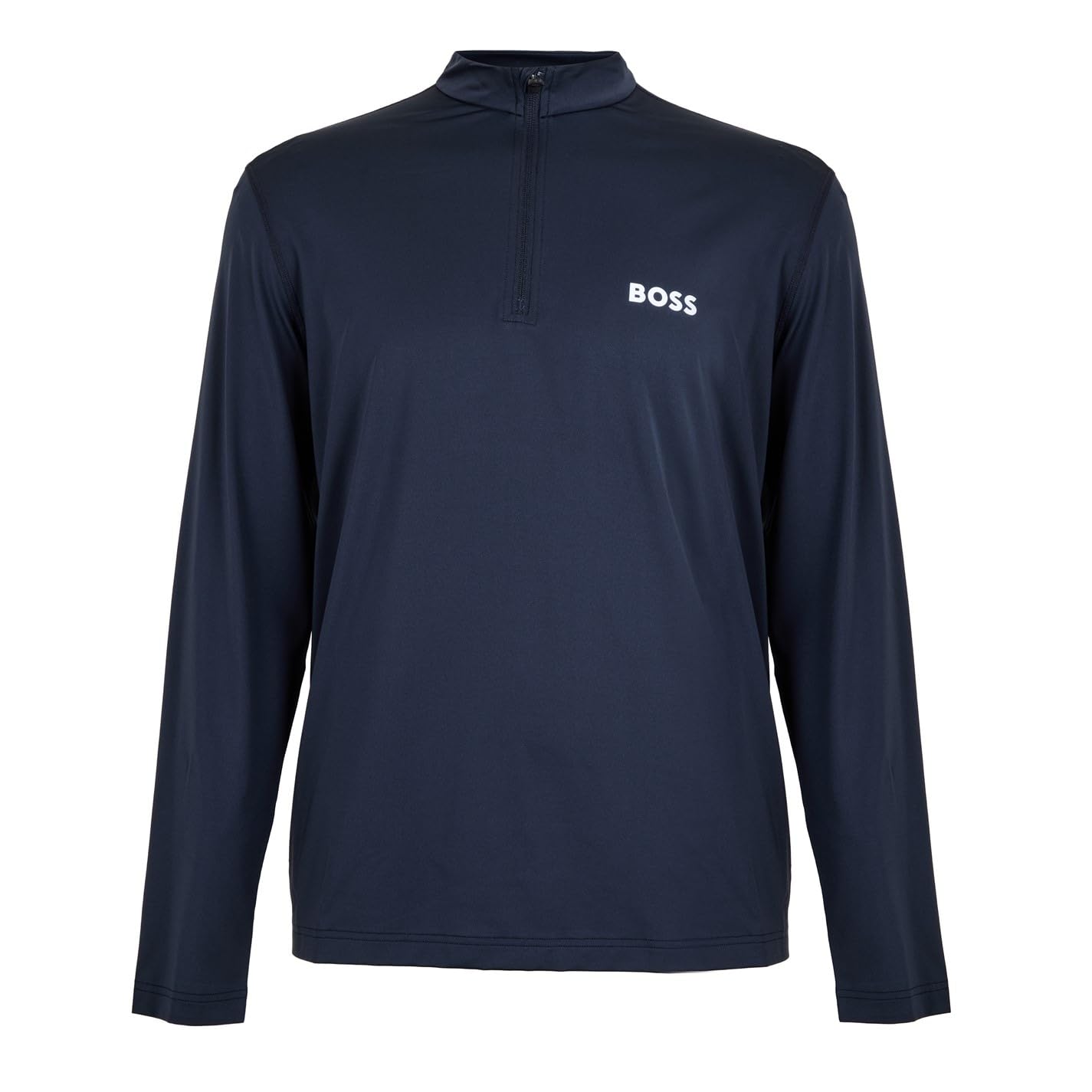 Boss Men's Blue Green 1/4 Zip Performance Tracksuit Top in Size 2XL, Sports Direct