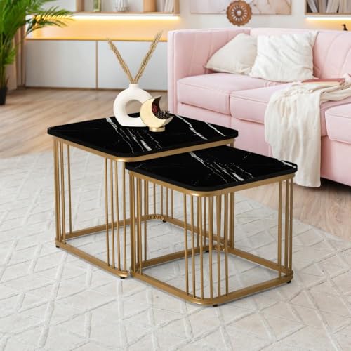 Image of Wakefit Center Table | 1 Yr Warranty | Coffee Table for Living Room Wooden, Tea Table for Living Room Wooden, Sofa Table, Free Installation from Brand, Modern Multi-Functional & Wobble-Free(Flat)