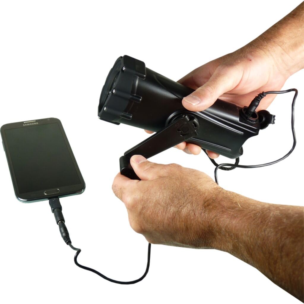Power Plus Shark Torche à manivelle 1W LED
