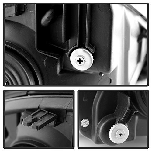 Xtune Mitsubishi Eclipse Black Crystal Headlights #TOP5