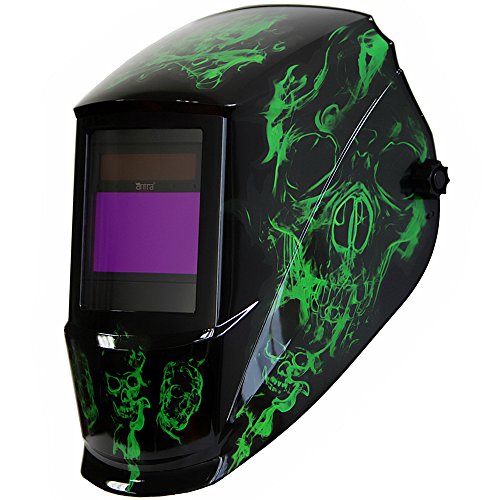 Antra AH7-360-7312 Auto Darkening Welding Helmet, Variable Shade 4/5-9/9-13, Great for TIG, MIG/MAG