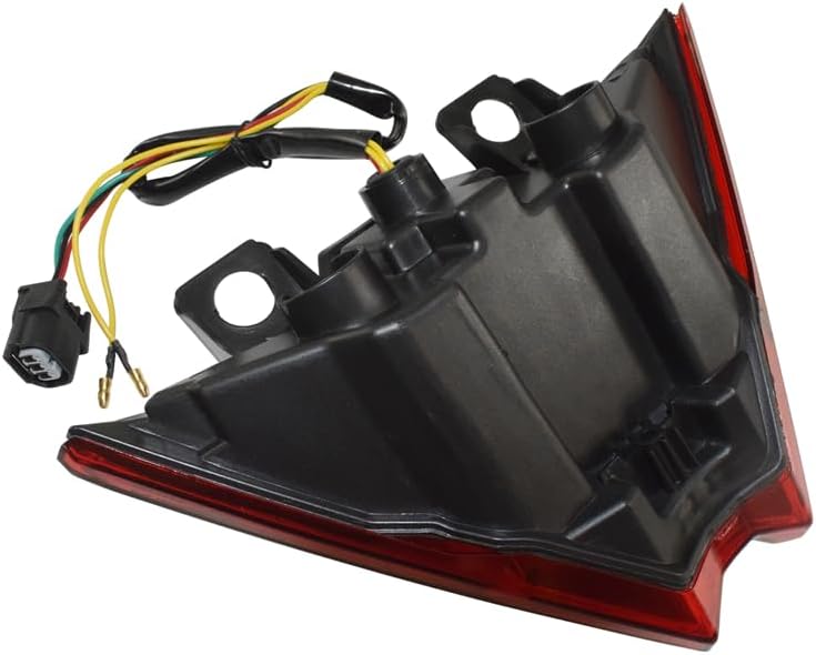 Motorbike For Kawasaki Ninja 500 500SE EX500 2024 2025 E-Mark Rear Tail Light Brake Turn Signals Integrated LED Stop Light (Red Lens)