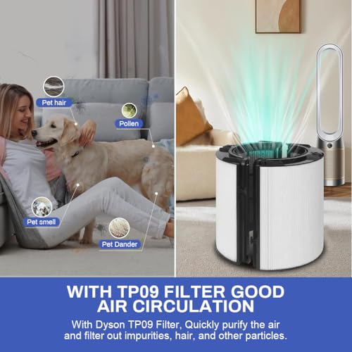 Image of HASTHIP 2 in 1 Dy*Son Air Purifier Filter for PH01 (HP /TP-07 /10 /09 /06, PH01 /07 /10), True HEPA Filter Replacement Dy*Son Filter with Intergrated Activated Carbon Filter Universal Dual Functionality