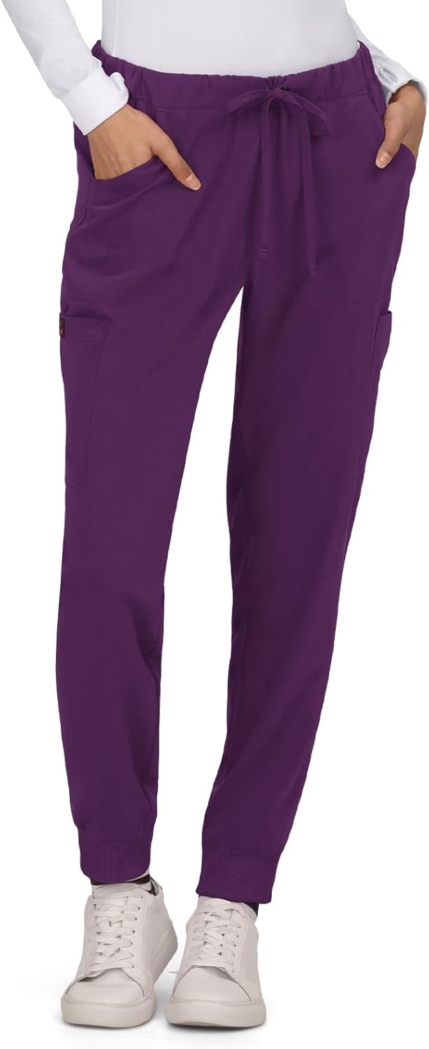 KOI Betsey Johnson Aster Women's 6-Pocket Jogger Scrub Pants