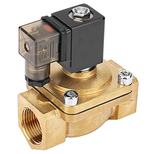 Électrovanne eau laiton PU220-08 G1/4 AC220V vanne solénoïde