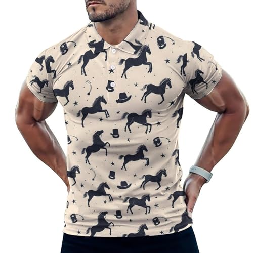 Polo de golf homme confortable pour parcours et club-house