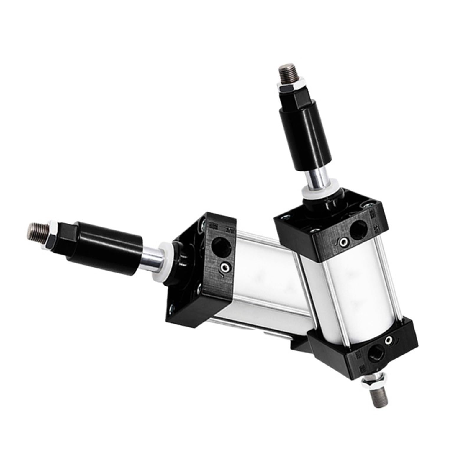 Vérin pneumatique double effet SCJ63x200-100 course réglable avec aimant