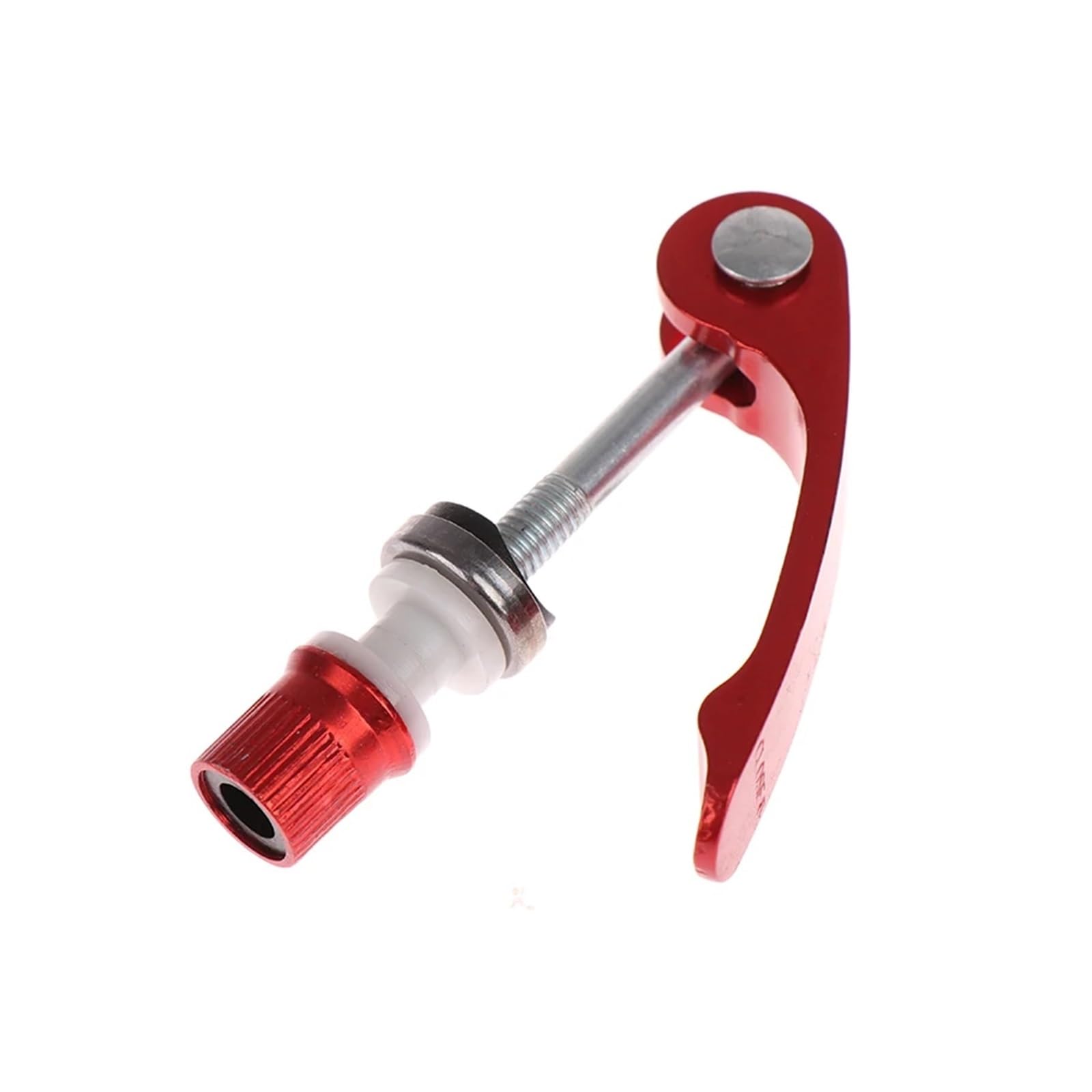 Hlhlh Red Bike Seat Post Clamp 1Pc Quick Release Seatpost Skewer Bolt Repair Tools
