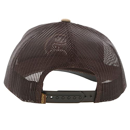 Hooey Men’s Roughy Adjustable Snapback Hat (Tan/Brown) #TOP4