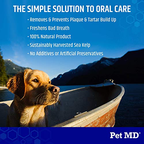 image for Pet MD Proden PlaqueOff Dog Teeth Cleaning Dental Care Powder - Oral C