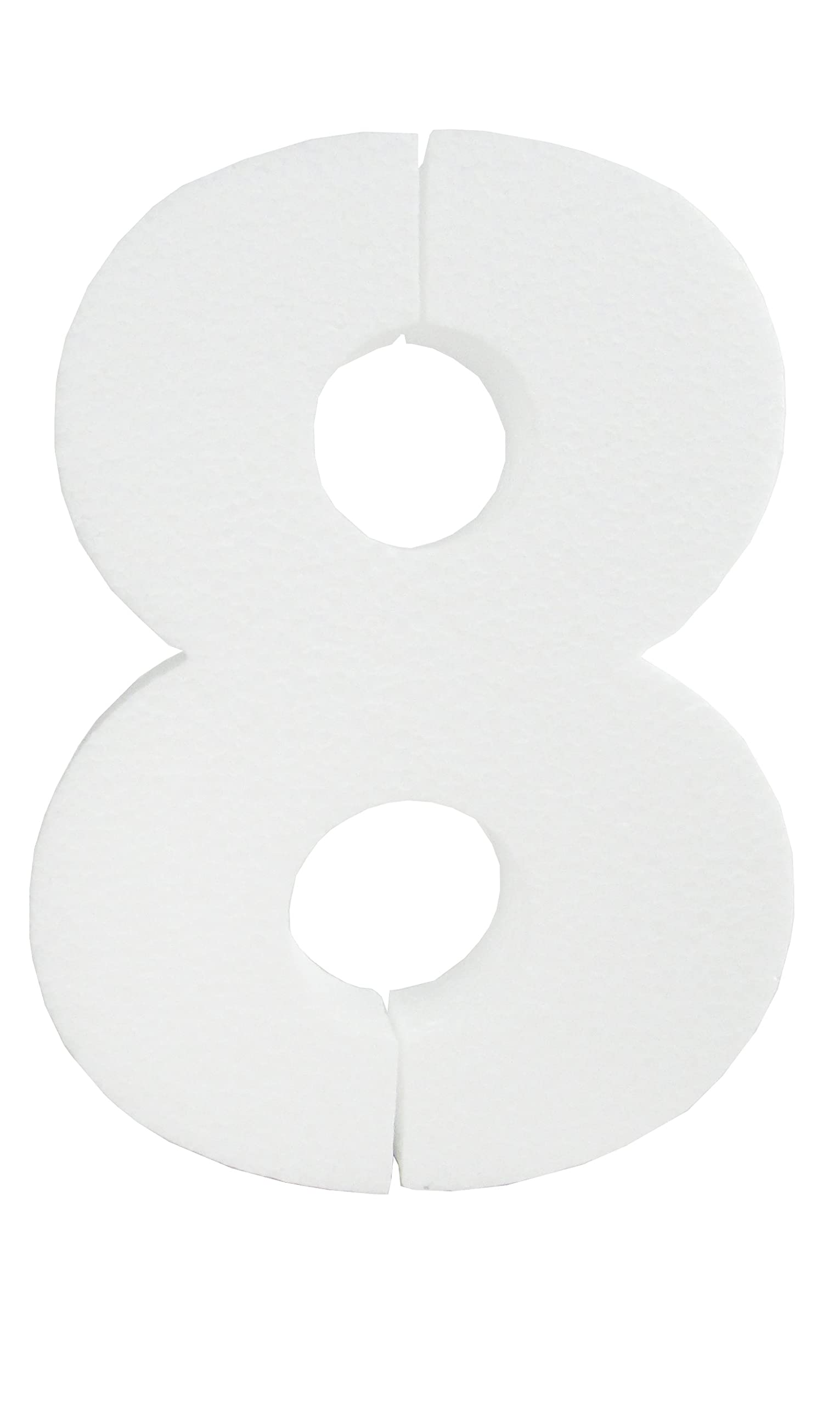 Amazon.co.jp: フォーム番号 - 6インチ - ホワイト(数字 - 8) : ホビー 