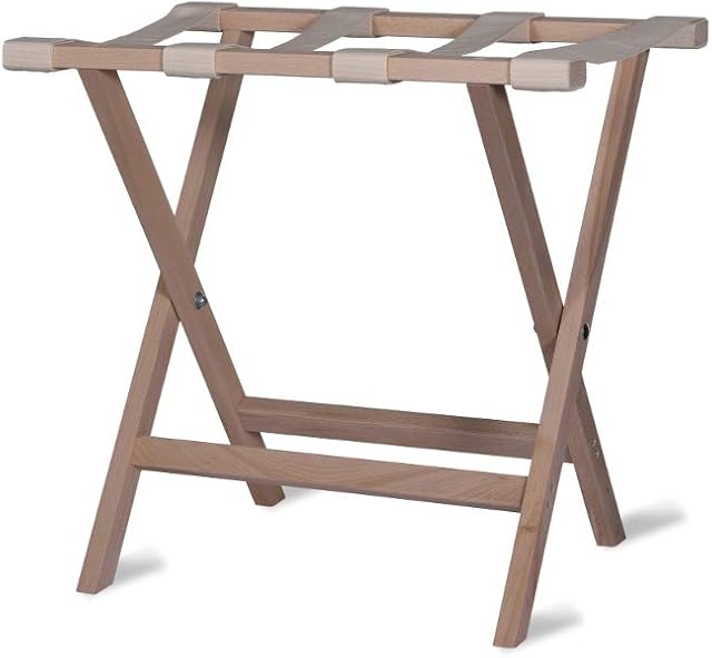 Garden Trading FLBE01 Weekend Folding Luggage Rack-Beech, Spruce, Natural