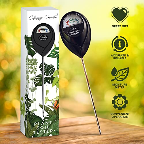 Classy Casita Soil Moisture Meter: Houseplant Care with eBook - Hydrometer Sensor For Plants - Essential Moisture Meter for Indoor & Outdoor Plants - Gardening Gadgets & Houseplant Accessories - White - Image 5