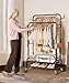 Homde Heavy Duty Clothes Rack: 265lb Double Rod Garment Hanging for Indoor - Rolling Coat Organizer Storage for Laundry Bedroom - Dress Shirt Closet Display on Wheels with Shelf (Black，30