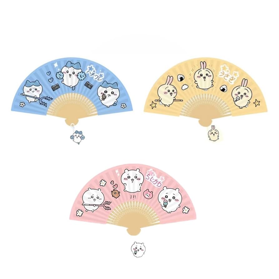 Amazon.co.jp: 扇子 ちいかわ グッズ ハチワレ うさぎ 無料