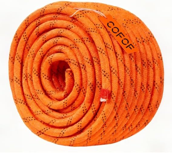 Utility Cord Solid Braided, Orange