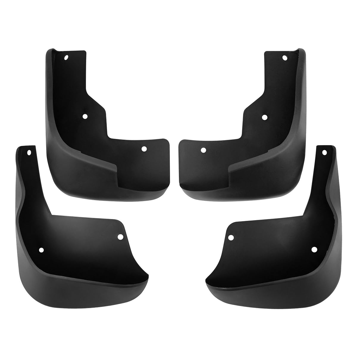 Ypsbbhd Normal Car Mud Flaps Fender Splash Guards, Compatible With Peugeot 206 1998-2012, Splashproof Exterior Accessories For Car Wheel Protector