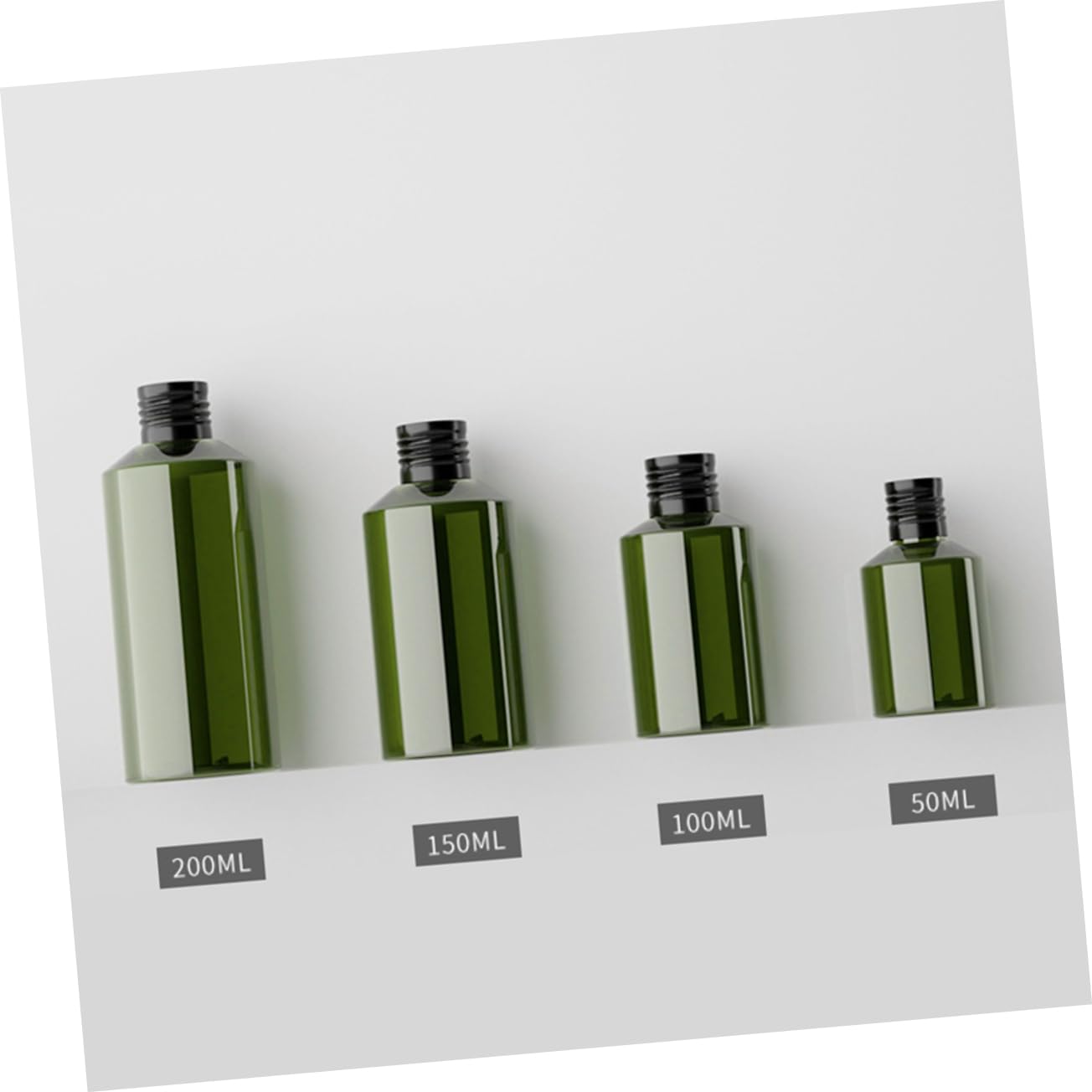 FRCOLOR 3 Stück Leere Pumpflaschen – 30 Ml & 50 Ml, Airless-Design, Aus Kunststoff, Für Shampoo, Lotion, Reise