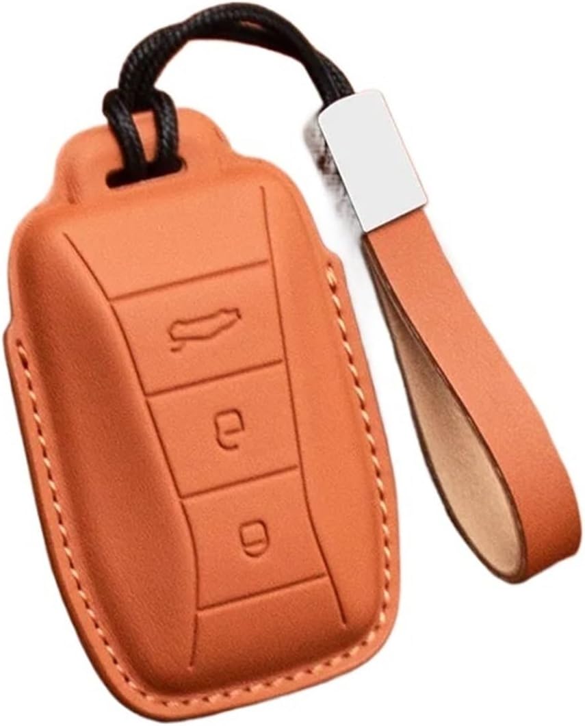 Compatible For Lotus EMIRA Eletre EMEYA All Inclusive Key Set Bag Leather Key Chain Shell(Style 5)