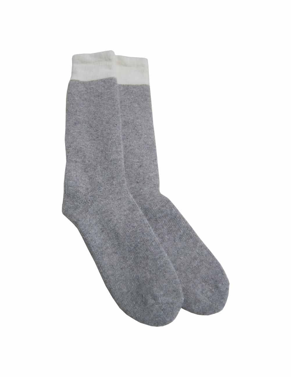 Men's 3 Pack Gray Wool Socks Style 1250-C
