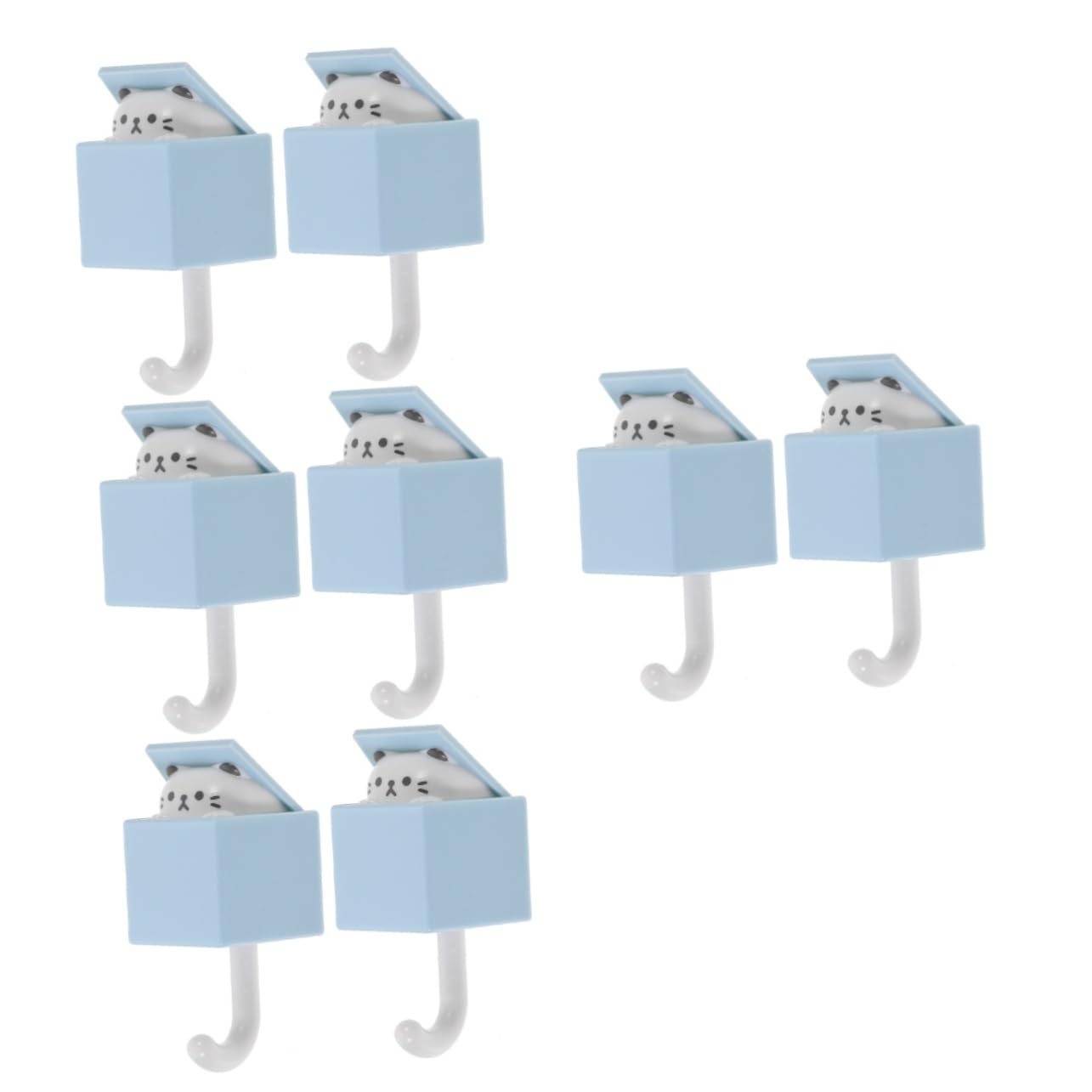 NUOBESTY Perchero Sin Perforaciones No Ser Doble Percha El Secado Colgador De Toallas De Baño Gancho De Toalla Ganchos Para Toallas De Pared Gancho De Baño El Plastico 2 Piezas X 4