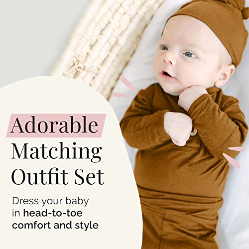 Coming Home Outfit and Hat Set for newborn boy and newborn girl, soft and stretchy gender neutral baby clothes, layette4