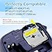 KCMYTONER Compatible for Brother P-Touch M Tape M-K631 MK631 M631 MK-631 Black on Yellow Label Tape 0.47