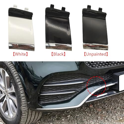 Osłona haka holowniczego do Benz W167 GLEClass GLE320 GLE350 GLE450 20202023 osłona haka holowniczego przedniego zderzaka 1678853608