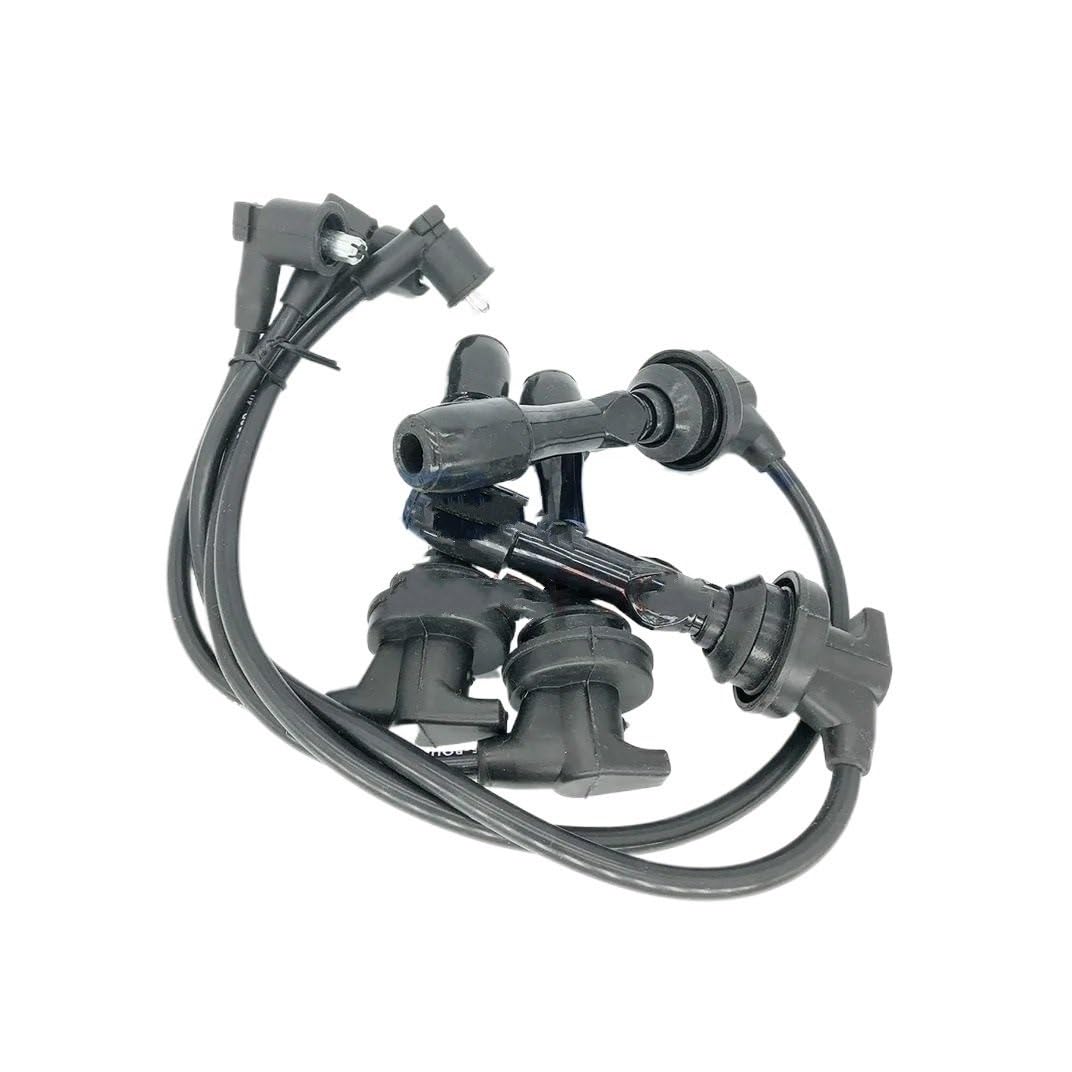 Compatible con Hyundai I10 I20 Compatible Kia Picanto Rio Cable Juego de cables bujía Se adapta Distribuidor de encendido