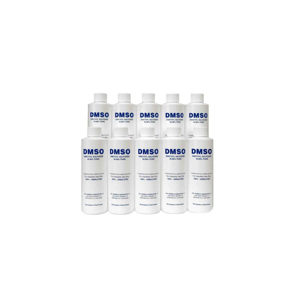 Pharmaceutical Grade DMSO 10 Bottle Special- 8 oz Bottles