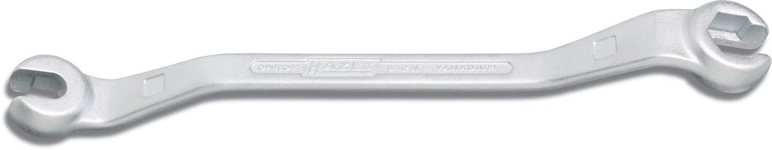 Hazet Chrome-Plated 612N-10X11 172 Mm Hexagon Profile Double Box-End Open Wrench