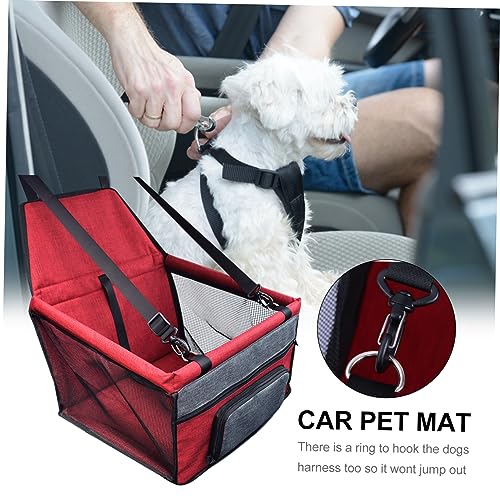 Siège pour chien et chat avec sangle de maintien voiture