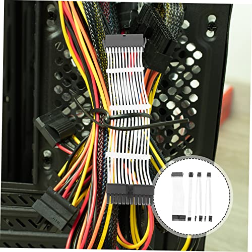 Câbles d'alimentation modulaires blancs VILLCASE 20 cm pour gestion de câbles ATX GPU PC - 5