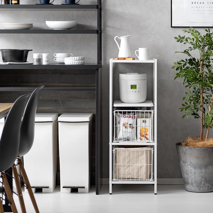 Amazon｜エア・リゾーム すきま収納 35cm キッチンラック スリム