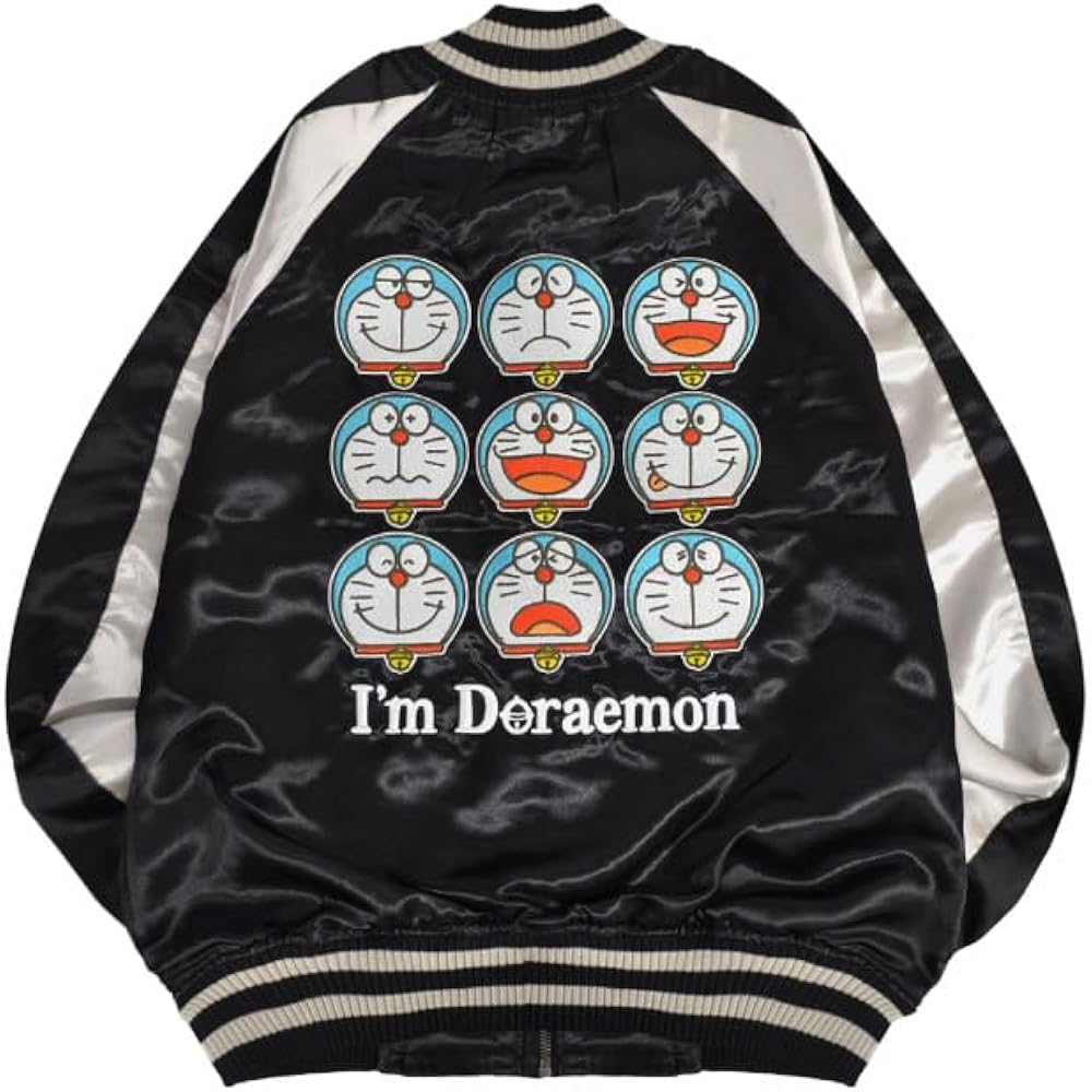 美品 希少 XL グラニフ ドラえもん スカジャン ナイロンジャケット グラニフドラえもんパニック｜ボンバージャケット スカジャン - メルカリ