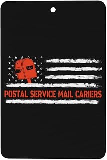 Car Air Fresheners Cards Postal Worker Mail for Wardrobe Bathroom Set of 2 Pieces