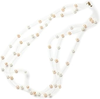 お客様ご専用 本真珠 淡水エジソンパール 3粒パールネックレストップ