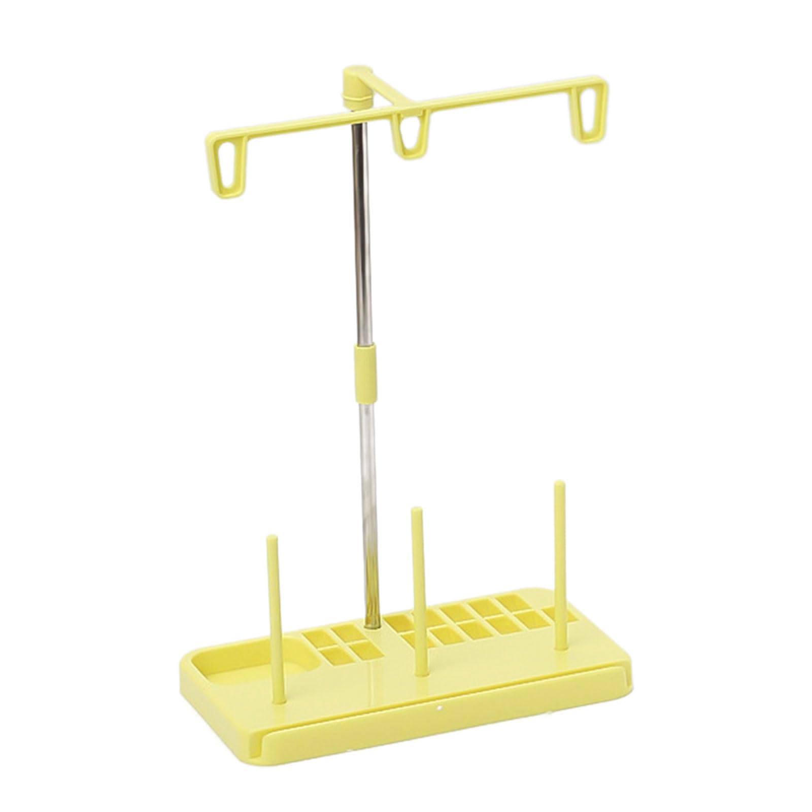Hsioluted Thread Organiser Rack Sewing Machine Thread Rack for 3 Spools of, Embroidery Spool Holder Spool Holder Stand for Sewing Machine for Embroidery