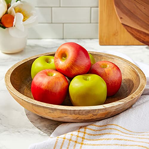 Juvale Realistic Artificial Fruit Applies For Kitchen Decor, Red Green (2.5 In, 6 Pack) #TOP1