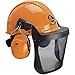 Produktbild 3M Forstschutzhelm mit integriertem Visier Orange Forest XA007707319
