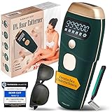 FARMAKO MED IPL Haarentfernung Laser | Haarentfernungsgerät im praktischen Set | IPL Laser für dauerhafte Haarentfernung | Laser Haarentfernung Zuhause