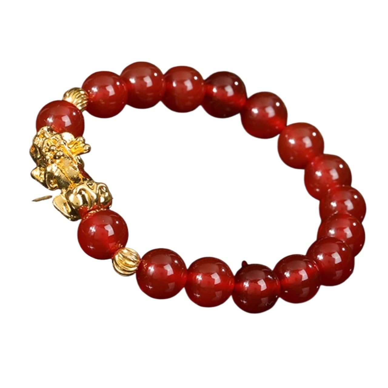 Bransoletka z naturalnego obsydianu ze złota Wietnamu, duchowy amulet, bogactwo przeciwko złu, regulowana bransoletka kryształowa, prezent na szczęście dla zakochanych kobiet