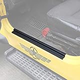 JeCar Door Sill Guards Door Entry Protectors Exterior Accessories for 1997-2006 Jeep...